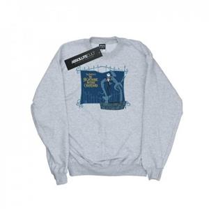 Disney Heren nachtmerrie voor Kerstmis Jack en de bron Sweatshirt L wit