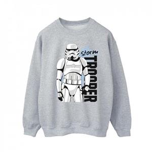 Star Wars Mens Storm Trooper Sweatshirt M wit