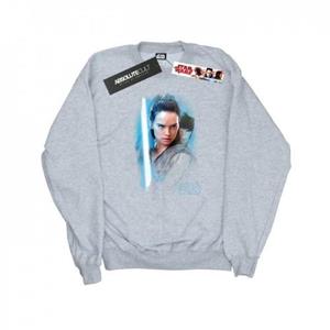 Star Wars Heren The Last Jedi Rey geborsteld sweatshirt L grijs