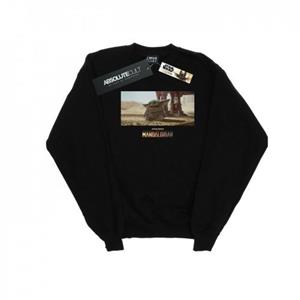 Star Wars Heren The Mandalorian The Child Concept Art Sweatshirt M wit