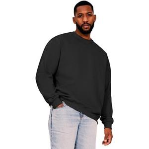 Casual Classics ringgesponnen katoenen oversized sweatshirt voor heren L grijs