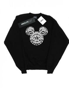 Disney jongens Mickey Mouse hoofd van ogen Sweatshirt 12-13 wit