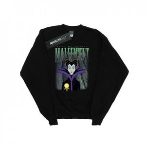 Disney Boys Doornroosje Maleficent Montage Sweatshirt 12-13 zwart