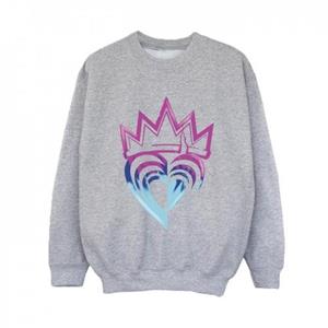 Disney jongens afstammelingen roze kroon Sweatshirt 5-6 Years wit