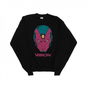 Marvel Boys Avengers Vision hoofdsweater 12-13 marineblauwe kleur