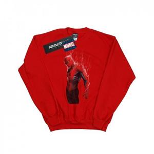 Marvel Boys Spider-Man Web Wrap-sweatshirt 12-13 zwart