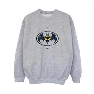 DC Comics Boys The Flash Batman metalen logo-sweatshirt 9-11 Years wit