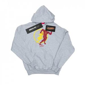 DC Comics Boys The Flash Running Emblem-hoodie 5-6 Years wit