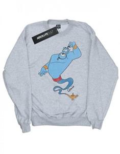 Disney Girls Aladdin klassiek genie-sweatshirt 12-13 zwart