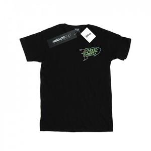 Disney Toy Story Neon Pizza Planet T-shirt met borstprint voor jongens 12-13 zwart