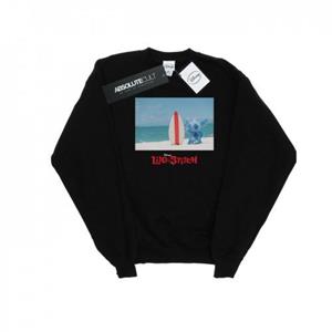 Disney Lilo en Stitch Surf Beach-sweatshirt voor heren M wit