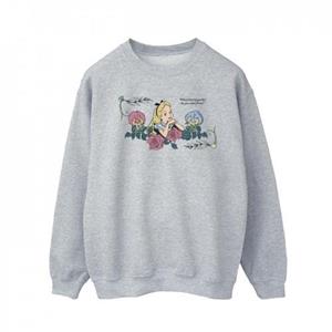 Disney Heren Alice In Wonderland Wat voor soort tuinsweater XXL wit