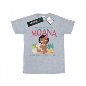 Disney meisjes Moana geboren in de oceaan katoenen T-shirt 7-8 Years wit