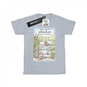 Disney meisjes Winnie de Poeh avontuur katoenen T-shirt 9-11 Years wit