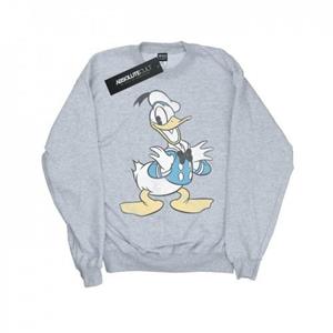 Disney jongens Donald Duck poseren sweatshirt 12-13 grijs