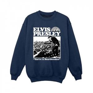 Elvis Boys A Heartbreaker-sweatshirt 12-13 zwart