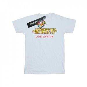 Marvel Boys Hawkeye AKA Clint Barton T-shirt 12-13 wit