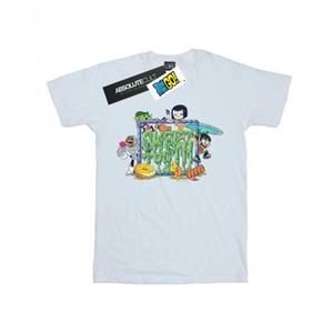 DC Comics Boys Teen Titans Go Sweet Tooth T-shirt 9-11 Years wit