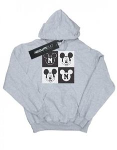 Disney meisjes Mickey Mouse lachende vierkanten hoodie 9-11 Years wit