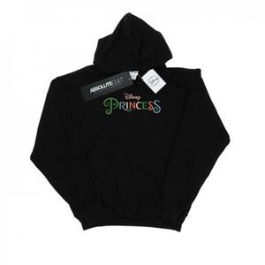 Disney Princess meisjes hoodie met kleurenlogo 12-13 wit
