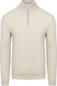 Marc O'Polo Half Zip Trui Grijs