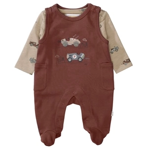 STACCATO Romper+shirt zachte baksteen
