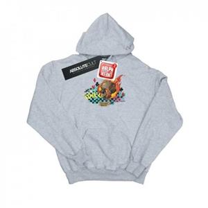 Disney Heren Wreck It Ralph Race Skull Hoodie L wit