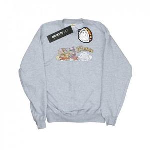 The Flintstones Het Flintstones herenfamilieauto-sweatshirt XL grijs