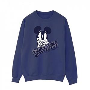 Disney Heren Mickey Mouse Japans Sweatshirt L wit