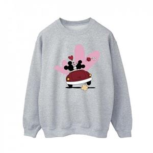 Disney Heren Mickey Mouse autoprint sweatshirt XXL wit