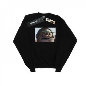 Star Wars Mens The Mandalorian Don´t Make Me Sweatshirt M wit