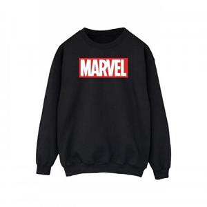 Marvel Comics Klassiek logo-sweatshirt voor heren M wit