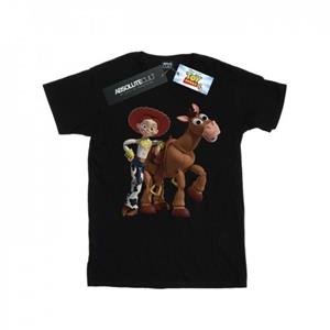 Disney meisjes Toy Story 4 Jessie en Bullseye katoenen T-shirt 12-13 wit
