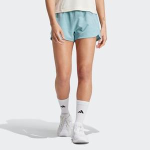 adidas Performance Short PACER WVN HIGH Geweven trainingsshorts met hoge taille (1-delig)