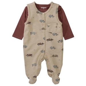 STACCATO nature Romper+shirt donker gedessineerd