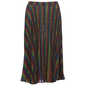 Rok MICHAEL Michael Kors MULTI LOGO PLEAT SKRT
