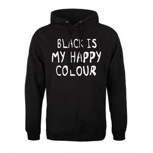 Grindstore heren zwart is mijn vrolijke kleur hoodie L zwart
