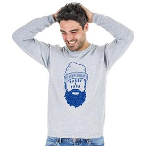 We are family Herensweater - KATOEN KATOEN XS heide grijze kleur
