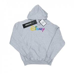 Disney heren kleurenlogo hoodie L wit