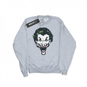 DC Comics Heren The Joker Big Face-sweatshirt XL grijs