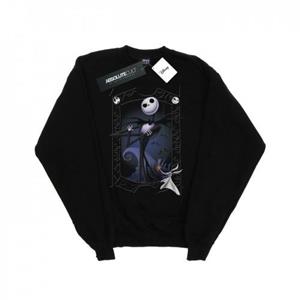 Disney Heren Nightmare Before Christmas Pumpkin King Sweatshirt M zwart