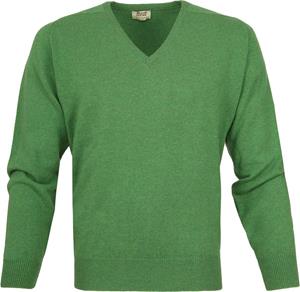 Sweater William Lockie V Watercress