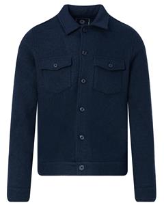 Sweater Blue Industry Overshirt Milano Navy