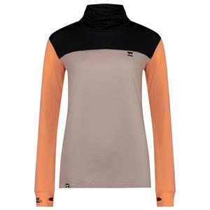 Mons Royale - Women's Yotei High Neck - Merino-ondergoed, bruin