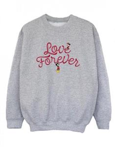 Disney jongens Mickey Mouse Love Forever Sweatshirt 9-11 Years wit