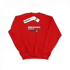 Disney Boys High School Musical het muzikale brekende regels-sweatshirt 12-13 rood