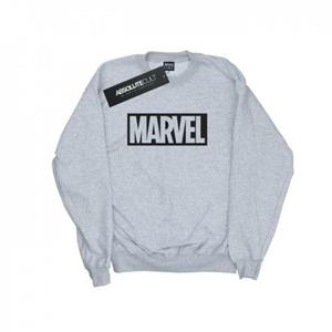 Marvel Boys-logooverzichtsweater 12-13 wit