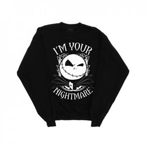 Disney Boys Nightmare Before Christmas nachtmerrie-sweatshirt 9-11 Years wit