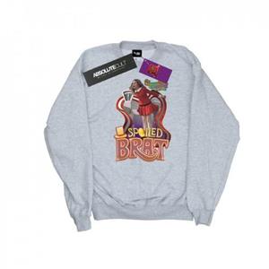 Willy Wonka And The Chocolate Factory Willy Wonka en de chocoladefabriek jongens verwend nest sweatshirt 9-11 Years wit