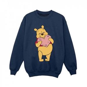 Disney jongens Winnie de Poeh Heart Eyes Sweatshirt 5-6 Years wit